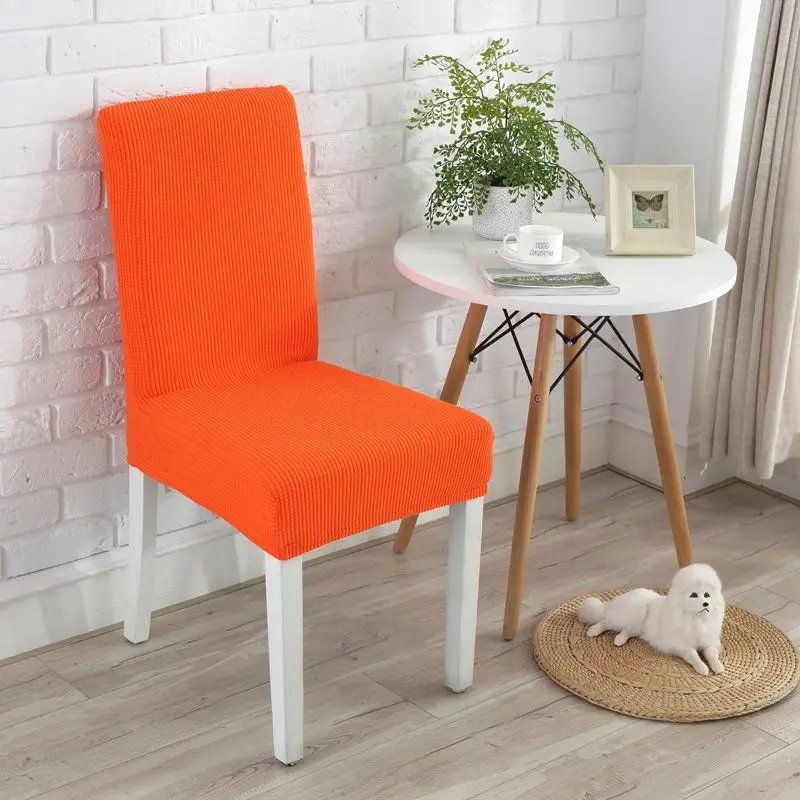 1 шт., стандартный размер, универсальный чехол для стула, качественное покрытие спандекс для столовой, банкета, разноцветный чехол для кресла для дома, принадлежности - Цвет: N