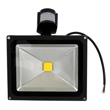 

30W LED PIR Motion Sensor Flood Light Lamp Warm White 85-265V