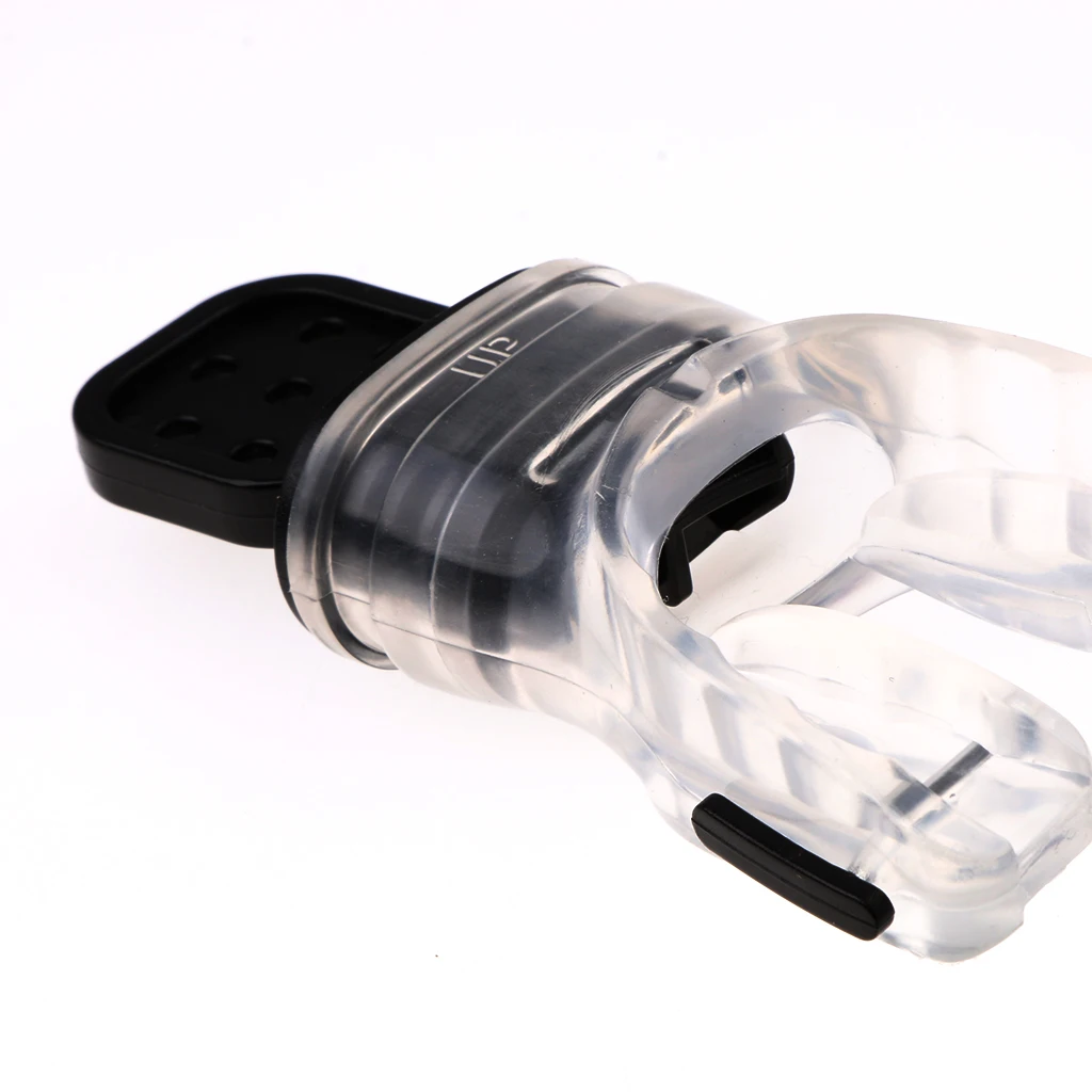 Scuba Diving Silicone Comfort Moldable Bite Mouthpiece With Regulator Scuba Diving Mouthpiece