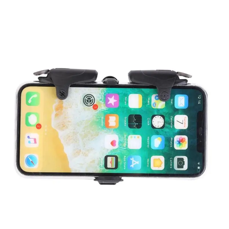 VODOOL Mobile Game Joystick Trigger Fire Capacitance Pulse Button For PUBG L1 R1 Shooter Controller For iPhone IOS Phone