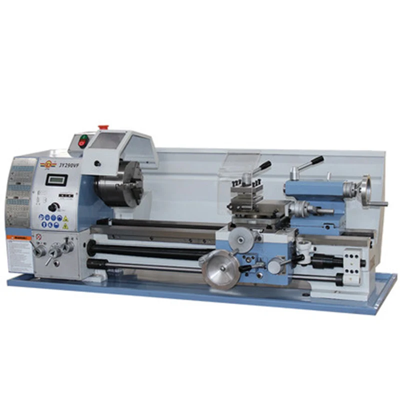 

JY290VF Parallel Bar Small Lathe High Precision Household Lathe Instrument Lathe Metal Lathe Small Lathe Machining Center