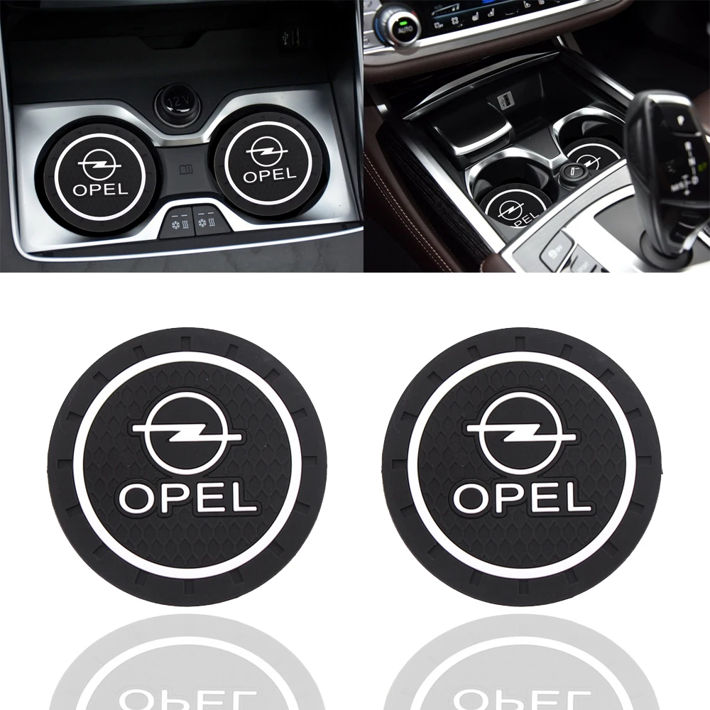 1pcs-Fashion-Car-Coaster-Silicone-Epoxy-Coaster-Car-Decoration-for-Opel-Astra-Mokka-Insignia-Zafira-Corsa