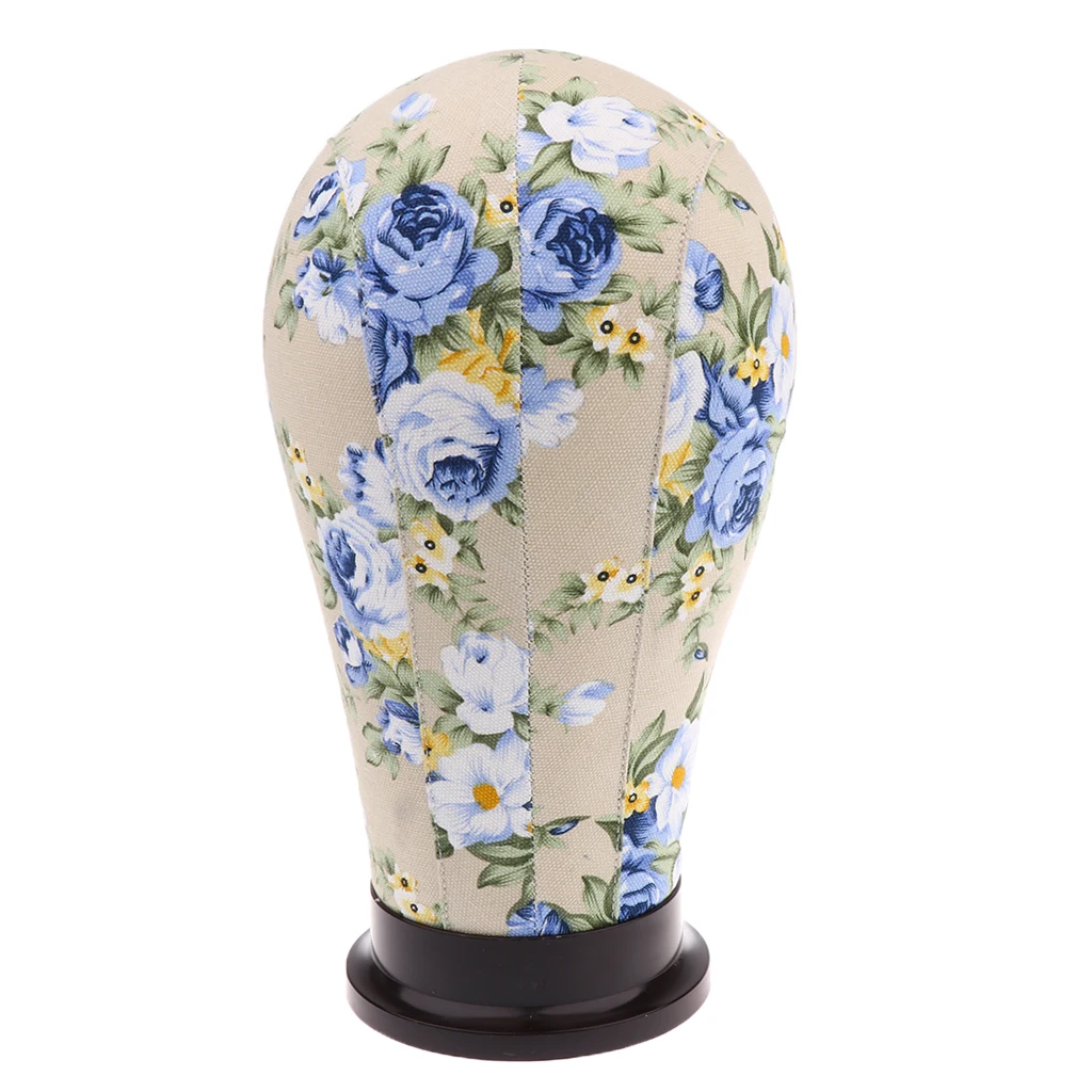 3x 22'' Manikin Mannequin Head for Salon Shop Wig Making Hat Scarf Displaying Stand