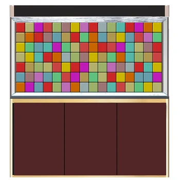 

[JA-0010] Fish Tank Background HD Color Series Aquarium Sticker Mural Decoration Painting Pattern Size Can Be Customized