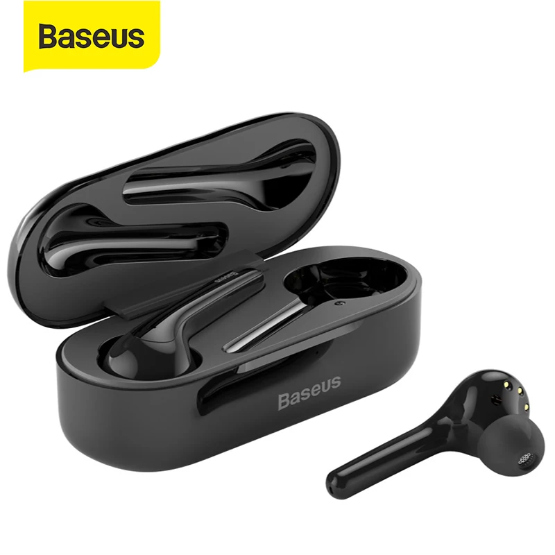 US $39.99 Baseus W07 Tws Wireless Bluetooth Earphone V50 Wireless Sport Earphone Enc Reduce Noise Talking Waterproof Wireless Earphones