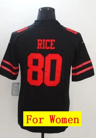 As photo all stitched Men women youth kids San Francisco Jerry Rice 80 jersey - Цвет: As photo