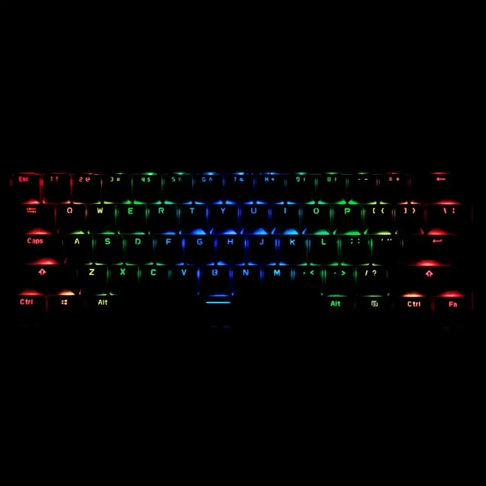 Проводная Механическая игровая клавиатура RK61 с bluetooth и двойным режимом 60% RGB