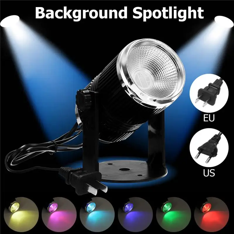 

Mini LED Lighting 5W AC85-265V Automatic&Sound Control Modes US/EU Plug Lamp for KTV Bar Club Background Spotlights