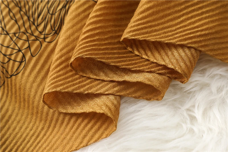 Мода женский шарф в полоску crinkle hijabs Дамская повязка на голову хлопковые зимние теплые шарфы мягкий длинный размер fold foulard