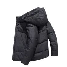 Высококачественная брендовая одежда Россия зимняя куртка для мужчин ветровки Водонепроницаемый Белое пуховое пальто Для мужчин Для мужчин Костюмы