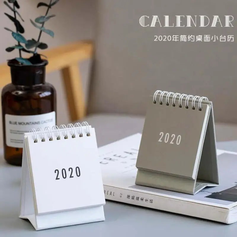 Новая простота, ежедневник 2020, настольный календарь, еженедельник, ежемесячный планировщик, список, настольный календарь, офисные