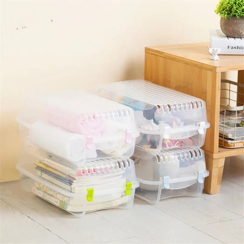 

Flip Transparent Clear Plastic Shoe Drawer Case Storage Box Organizer Household Combination Shoe Sorting Box Sundries Container