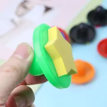 6 шт. в ассортименте EVA губки для рисования штамп из пены DIY инструмент для рисования ремесел детский подарок LX9A