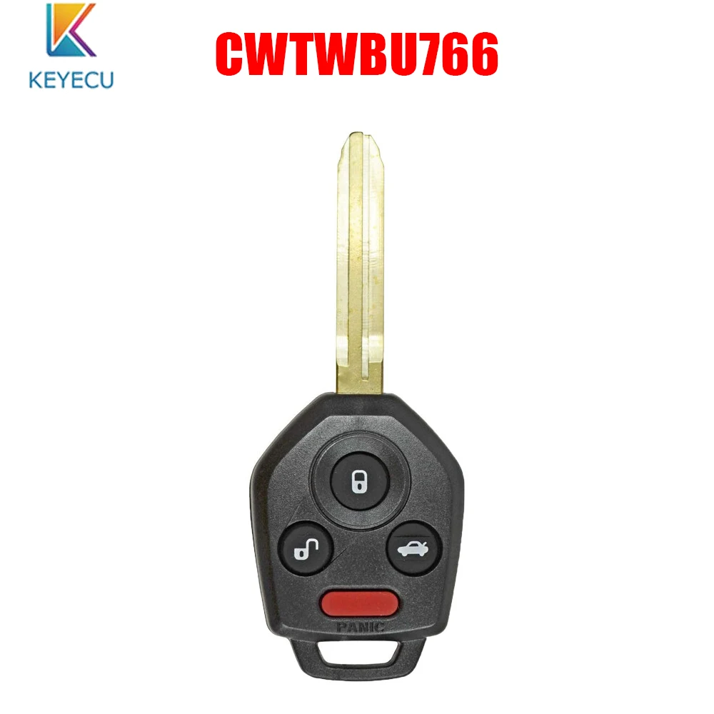 Запасной дистанционный ключ KEYECU с чипом G 433 МГц для Subaru Forester STI Impreza WRX 2012-2019 FCC ID: