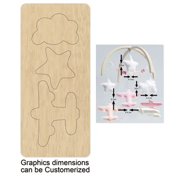 

Star and Cloud cutting dies new die cut &wooden dies Suitable for common die cutting machines on the market