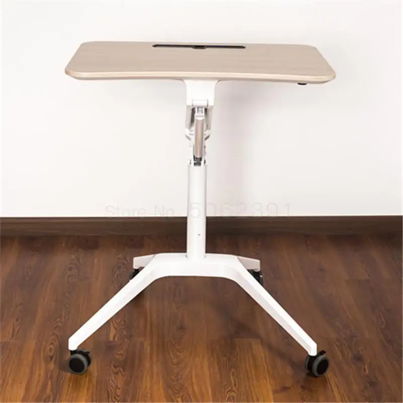 Алюминиевый сплав стоящий ноутбук стол маленькийй столик для кровати стол верстак динамик стол - Цвет: Same as picture 6