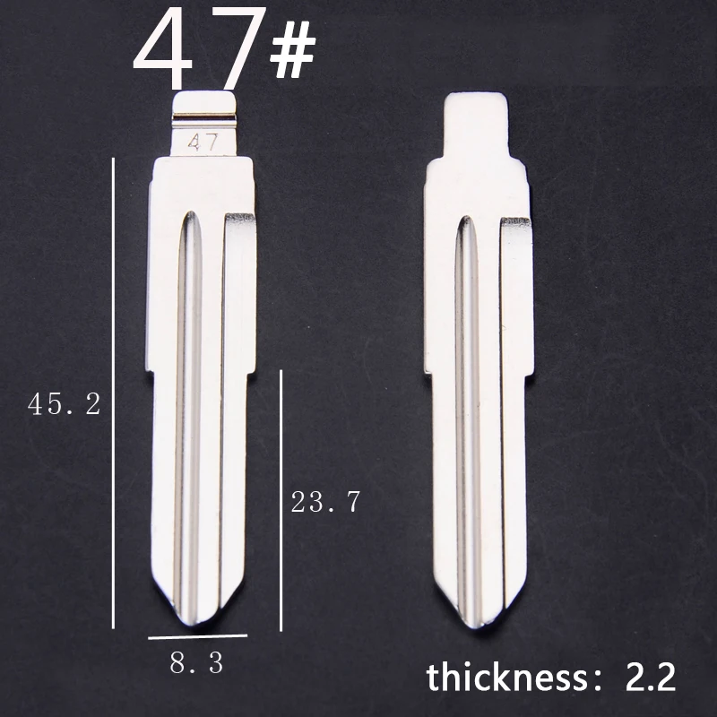 06# 09# 17# 19# 47# 49# 56# 83# 15# 18# 20# 31# Key Blade Car key embryo Car Key Embryo replacing the key head for lada