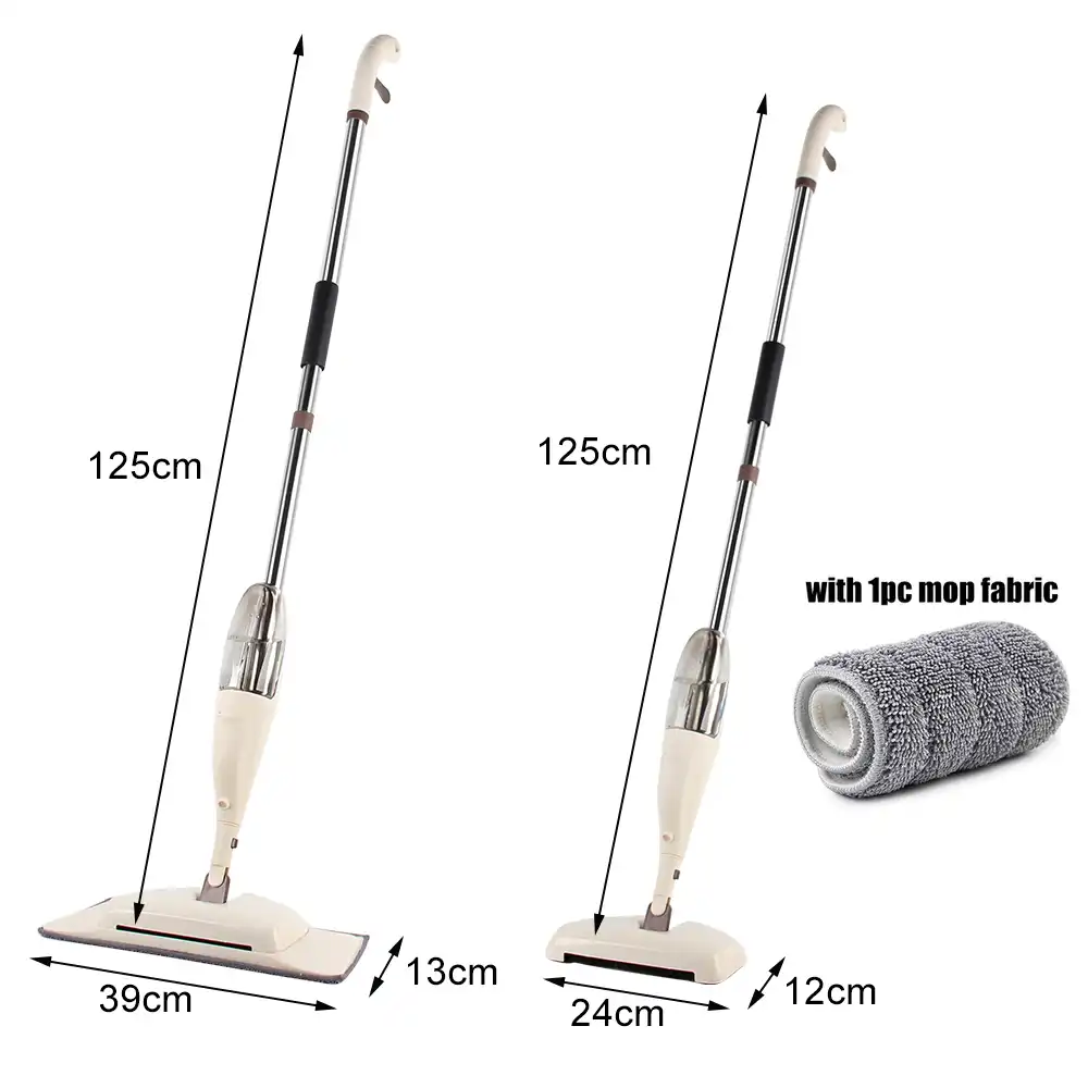 Baffect 3 In 1 Spray Mop Broom For Hardwood Floors With Microfiber Washable Pad Home Cleaning For A Quick Floor Cleaner Flat Mop