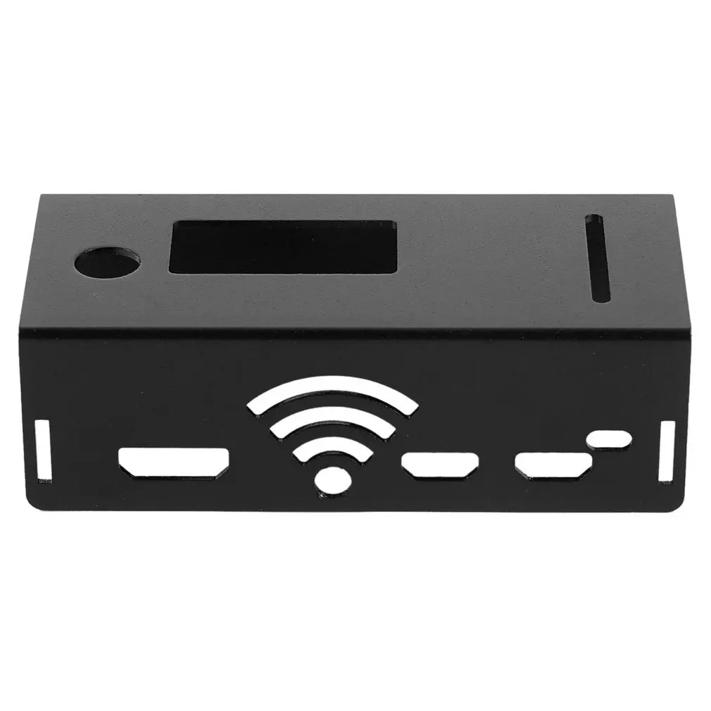 1 Для Raspberry Pi Zero W алюминиевый корпус металлический корпус черный корпус крышка для Raspberry Pi Zero аксессуары - Цвет: 1