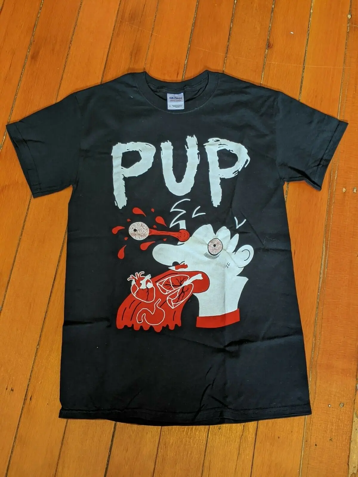 Pup Band Shirt Black Size S Punk Pop Hardcore Emo Canadian Concert Nofx