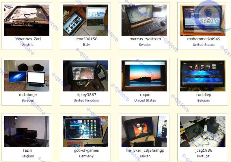 E qstore: превратите LP141WX1(TL)(A2) LP141WX1 TLA2 панель в монитор HDMI + DVI VGA Lvds Lcd драйвер