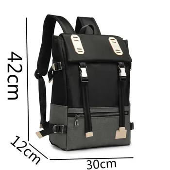 

New 15.6 Inch Waterproof Computer Laptop Notebook Bags Backpack Durable For Men Women Business School Travel Bag mochila escolar