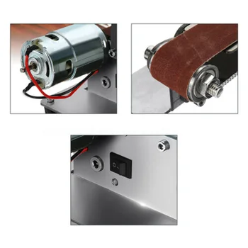 

Electric Sander Metal Grinder Machine 24V Polishing Sanding Wrenches Belt Tools