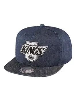 

Mitchell & Ness Mujeres Gorras/Gorra Snapback Raw Denim 3 Tone PU LA Kings