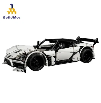 

BuildMoc 1699Pcs Volcano RS Super Racing Car building blocks Technic Racer Vehicle Supercar Children Kid Speed Bricks Toys Gifts
