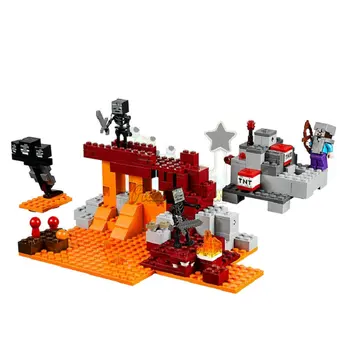 Bloques de construcción The Wither con figuras de acción de bloques, juegos, juguetes para regalo de Navidad para niños