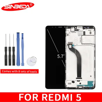 

5.7 Original for Xiaomi Redmi 5 LCD Display Touch Screen with Frame Digitizer Assembly for Xiaomi Redmi 5 MDG1 MDTI MDI1