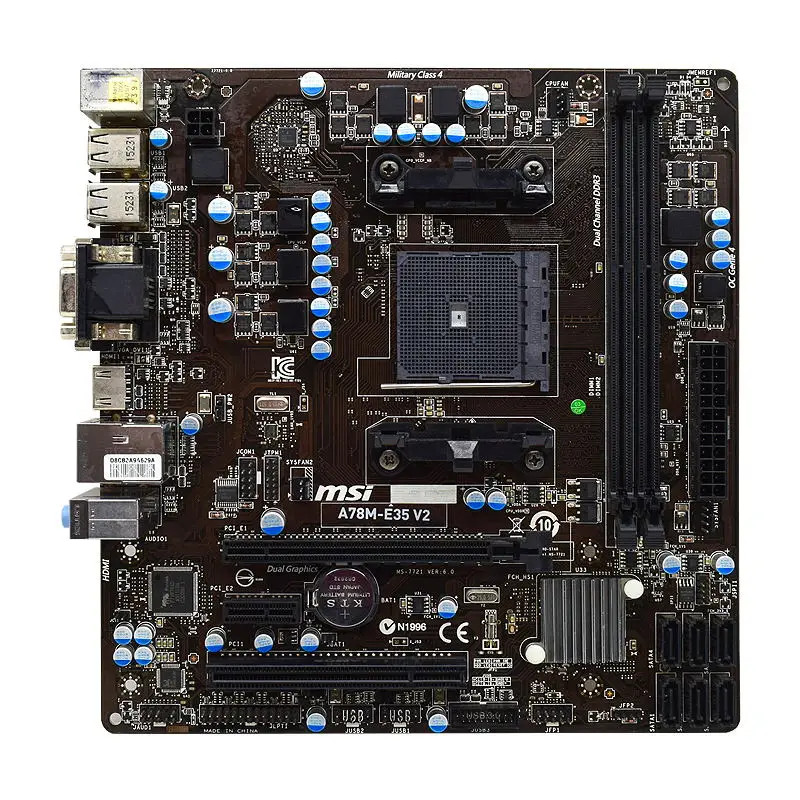 A78M-E35 v2 para msi computador placa-mãe soquete
