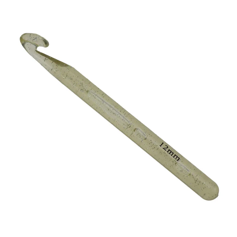 Plastic Crochet Acrylic Crochet Hook 12 mm 15 mm 18 20 mm25mm 5 pieces / set crochet kit crochet hooks crochet needles