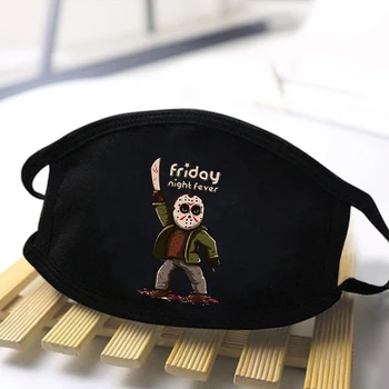 

Mens/Women Horror Movie Jason Clown Saw Halloween Anti-dust Reusable Masks Comfortable High Quality Washable Anti Haze Masks