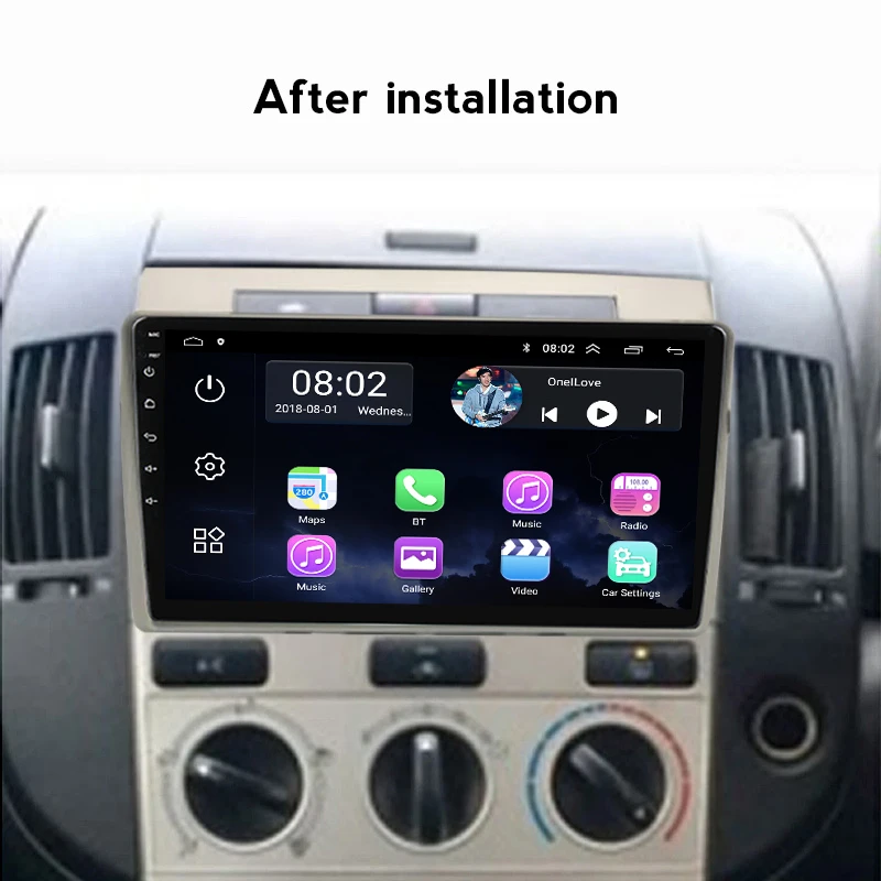 Новейший автомобильный радиоприемник Android 11 для Toyota Corolla Verso 2006 GPS мультимедийный
