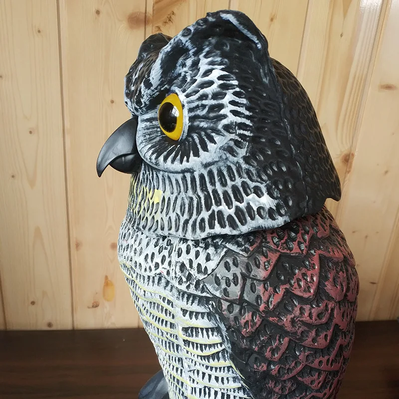 

Garden Decoration Frighten the Birds Tool Bruce Burk Mold Plastics Processing Hunting Bait Rotating Owl Owl2024