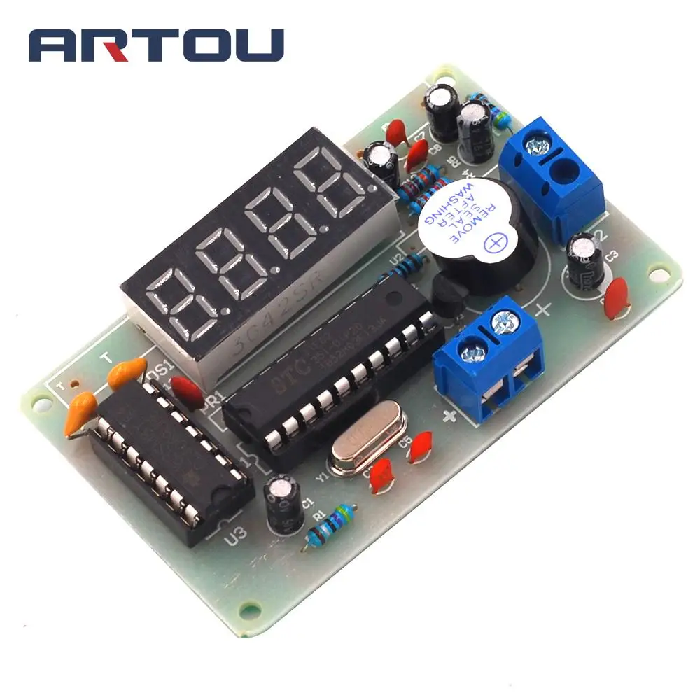 DIY Kit Ultrasonic Range Finder Distance Measuring Transducer Sensor Electronic Components Suite DIY Kit Ultrasonic Range Finder Distance Measuring Transducer Sensor Electronic Components Suite