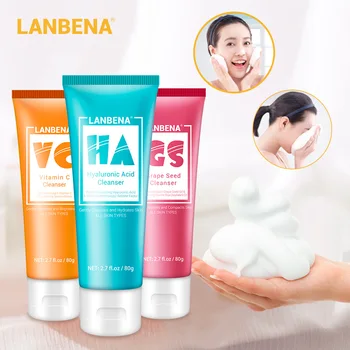 

Facial Cleanser Face Wash Foam Face Cleansing Face Scrub Moisturizing Deep Cleansing Oil Control Shrink Pore Facial Care
