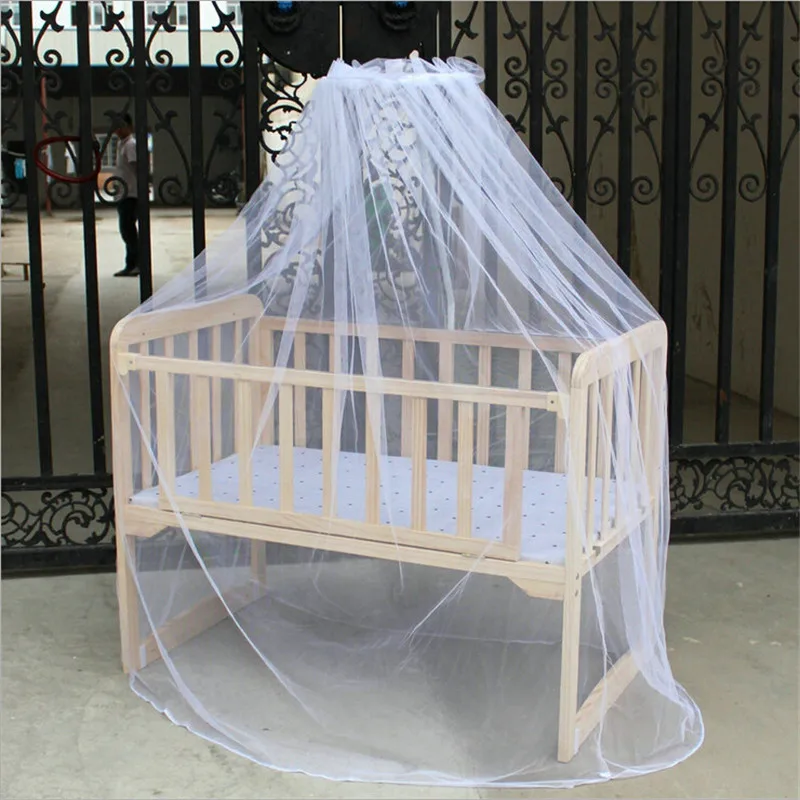 Bébé moustiquaire été maille dôme chambre rideau filets nouveau-né nourrissons Portable auvent enfants lit fournitures