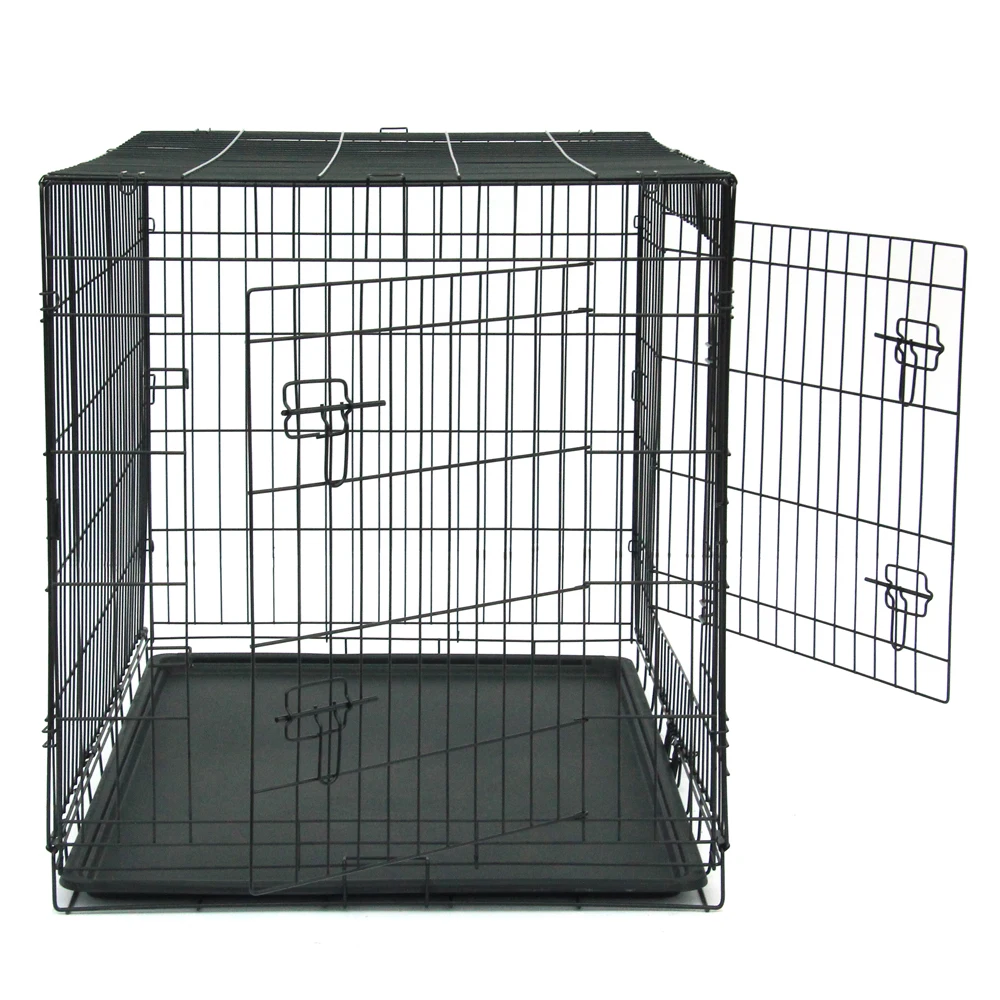 Pet Kennel Cat Dog Cage Steel Crate Animal Playpen Wire Metal pet supplies 19/24/30/36/42/48\ Pet Kennel Cat Dog Cage Steel Crate Animal Playpen Wire Metal pet supplies 19/24/30/36/42/48\