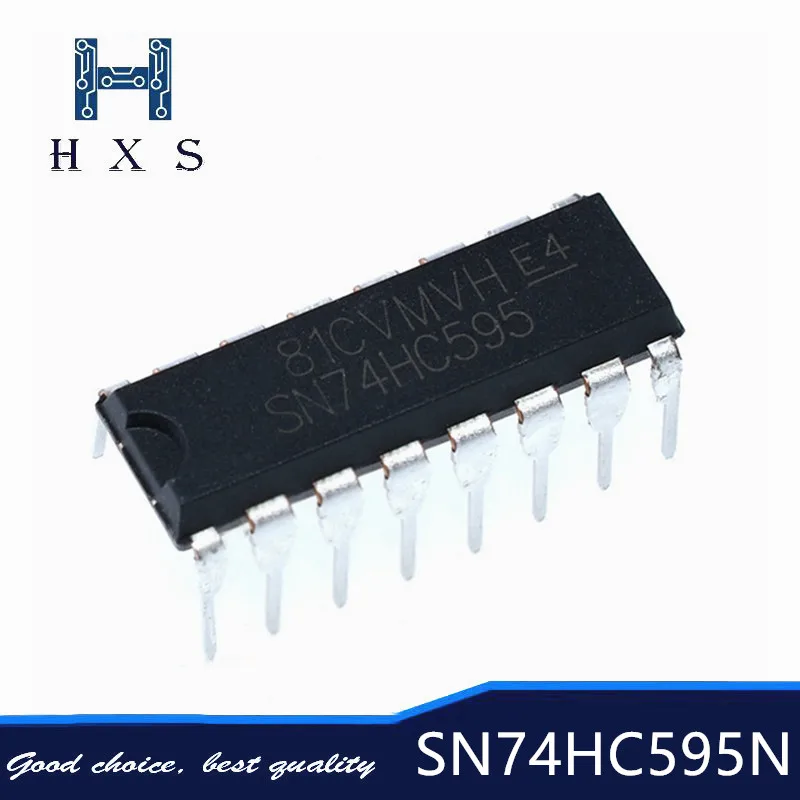 Корпус SN74HC595N SN74HC595 74HC595 DIP 74HC595N DIP16 новый и оригинальный 10 шт. | Обустройство дома