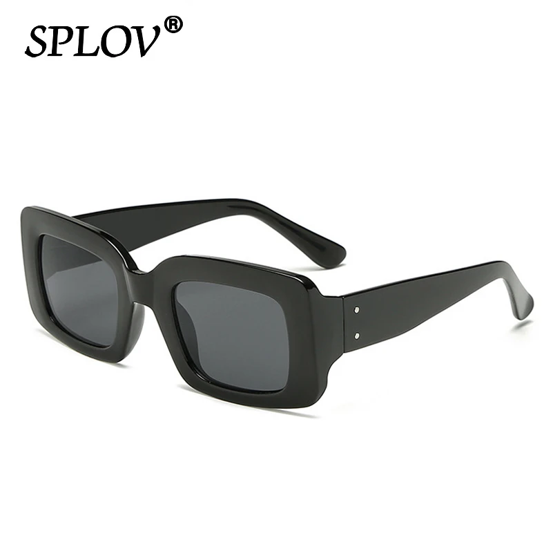 

2020 Vintage Retro Small Rectangular Sunglasses Men Brand Designer Fashion Leopard Square Frame Sun Glasses Women UV400 Shades