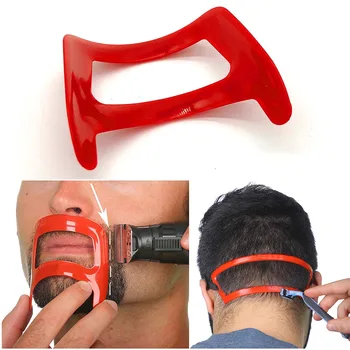 

Men Practical Flexible Styling Template Shaping Tool Mold Hair Symmetric Goatee Shaving Beard Trimming Kit Salon Barber Supplies