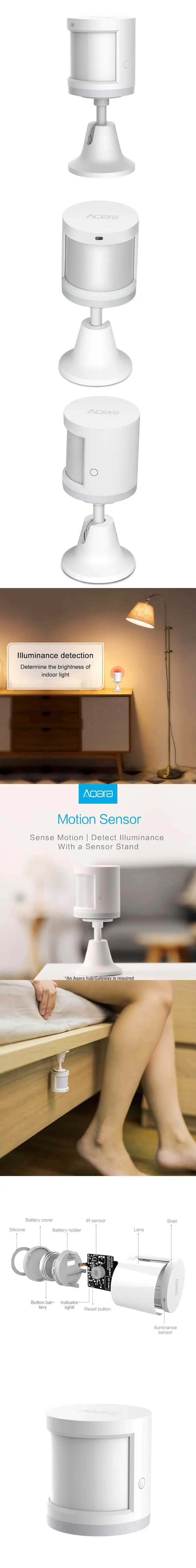 Домашний датчик движения человека подходит для устройств Xiaomi датчик тела 2 датчик движения светильник