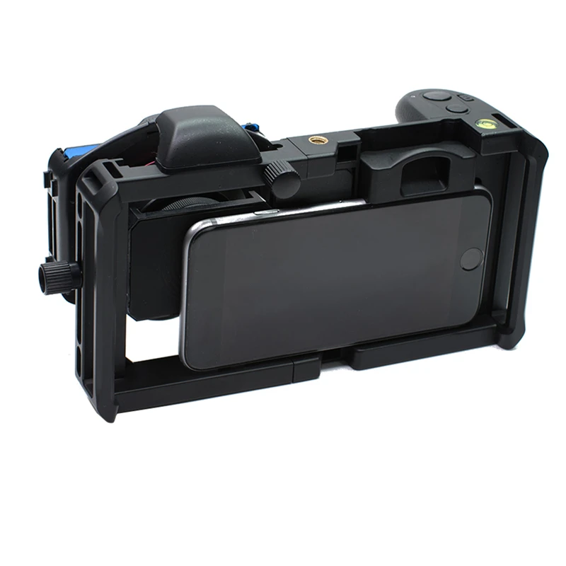 

Phone Stabilizer w/Wide Angle Macro Lens Filter Mount For iPhone 6 Plus Samsung D08A
