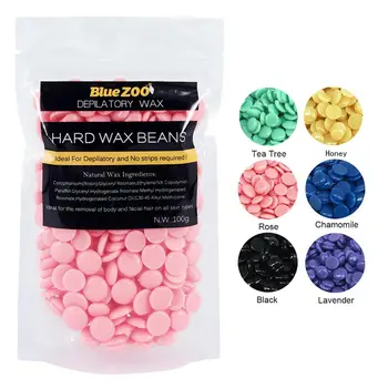 

5Pcs/Set Hair Removal Wax Beans Painless No Need Paper Quick Depilation Wax 100g Wax Pellet Waxing Painless For Women