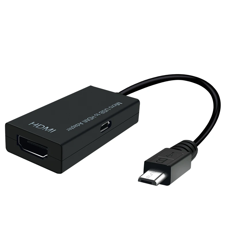 USB к HDMI Кабель-адаптер Mirco USB к HDMI кабель преобразования HDMI для мобильных телефонов планшетных ПК и других устройств