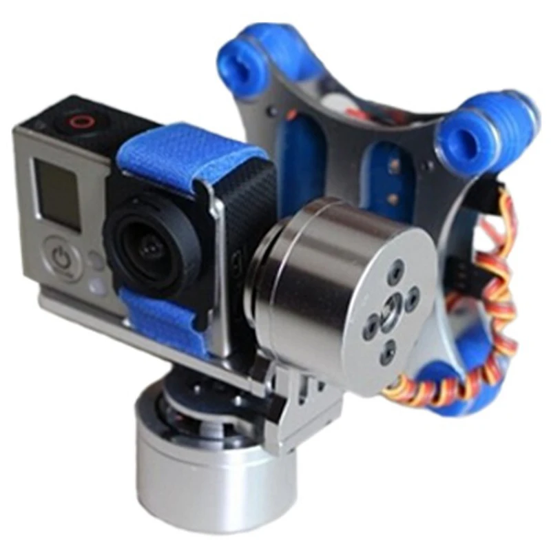 

2014 New Arrival Gopro 2 3 CNC Metal Brushless Camera Gimbal with Motors & Controller