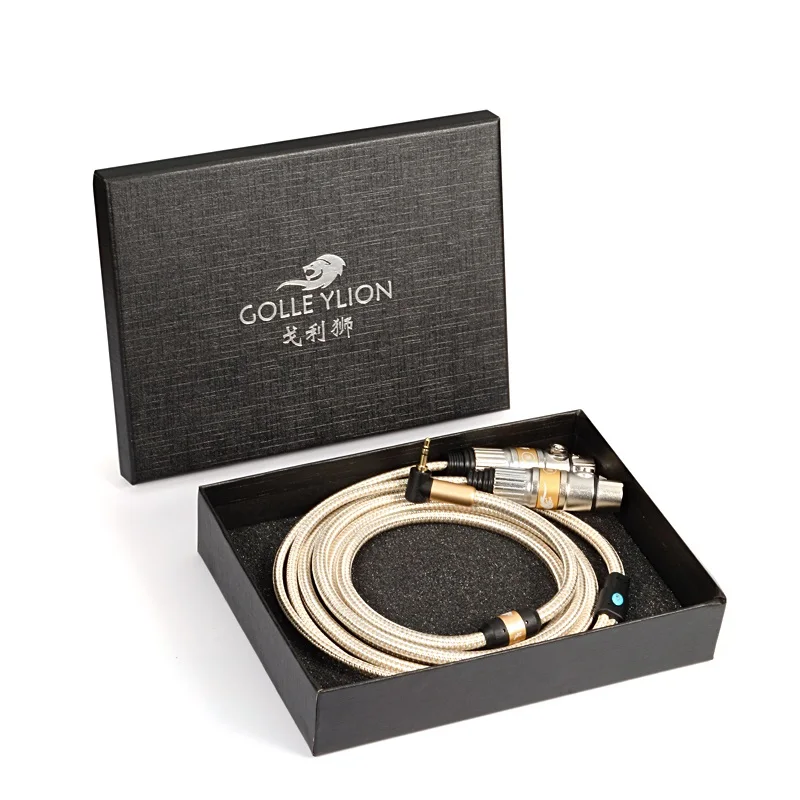 HiFi 1 8 Mini Jack 3 5mm to Dual XLR 3 Pin Female Audio Cable for Mixing Console Amp Headphone PC 3 5 to 2 XLR 1M 2M 3M 5M 8M