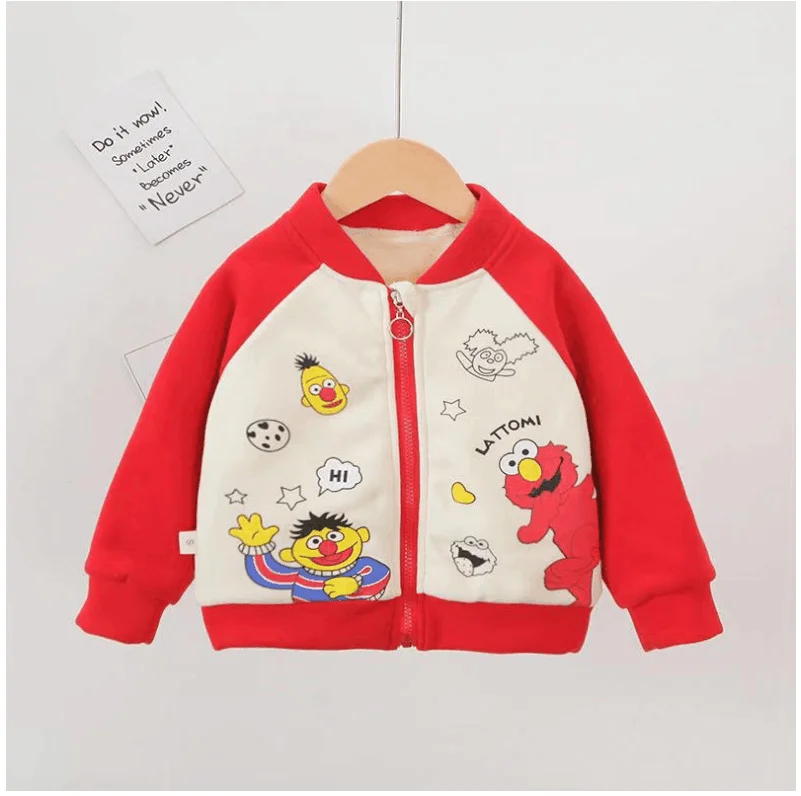 Бархатная куртка для мальчиков и девочек; импортная осенне-зимняя детская рубашка; зимняя детская одежда